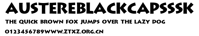 AustereBlackCapsSSK.ttf
