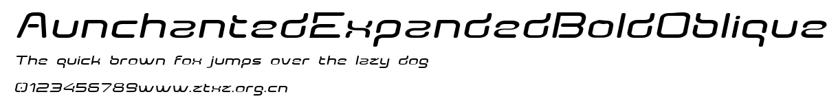 AunchantedExpandedBoldOblique.ttf