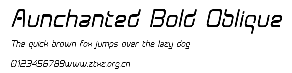 Aunchanted Bold Oblique.ttf