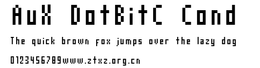 AuX DotBitC Cond .ttf