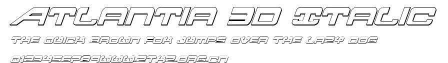 Atlantia 3D Italic.ttf
