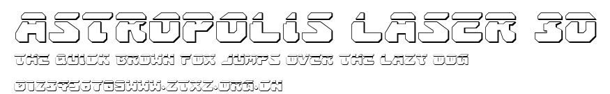 Astropolis Laser 3D.ttf