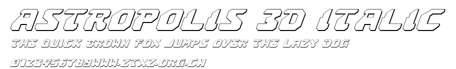 Astropolis 3D Italic.ttf