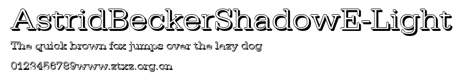 AstridBeckerShadowE-Light.ttf