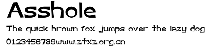 Asshole.ttf