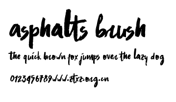 Asphalts Brush.ttf