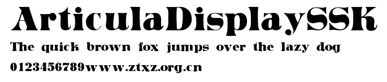 ArticulaDisplaySSK.ttf