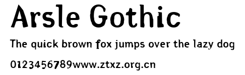 Arsle Gothic.ttf