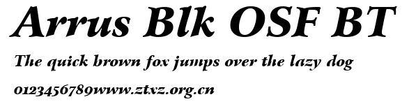 Arrus Blk OSF BT.ttf