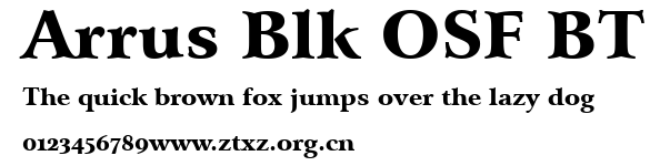 Arrus Blk OSF BT.ttf