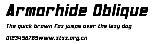 Armorhide Oblique.ttf