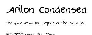 Arilon Condensed.ttf