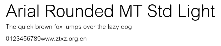 Arial Rounded MT Std Light.ttf