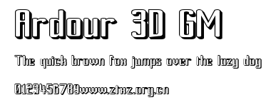 Ardour 3D GM.ttf