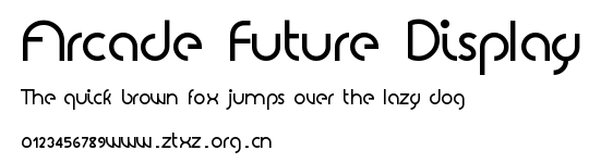 Arcade Future Display.otf