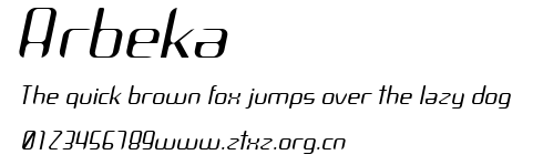 Arbeka.ttf