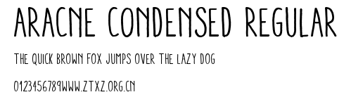 Aracne Condensed Regular.ttf