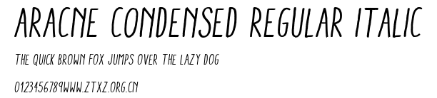 Aracne Condensed Regular Italic.ttf