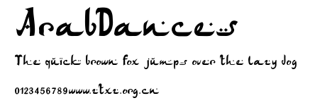 ArabDances.ttf