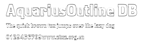 AquariusOutline DB.ttf