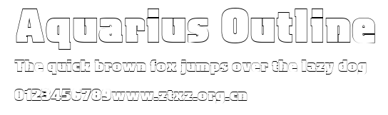 Aquarius Outline.ttf