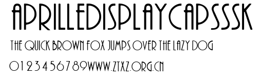 AprilleDisplayCapsSSK.ttf