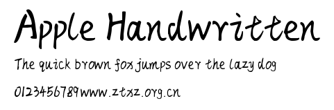 Apple Handwritten.ttf