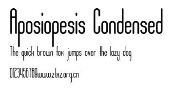 Aposiopesis Condensed.otf