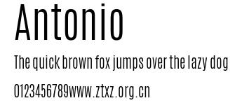 Antonio.ttf