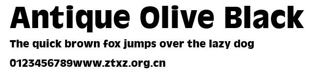 Antique Olive Black.ttf