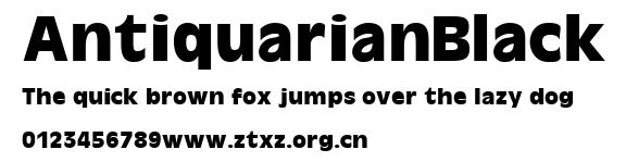 AntiquarianBlack.ttf