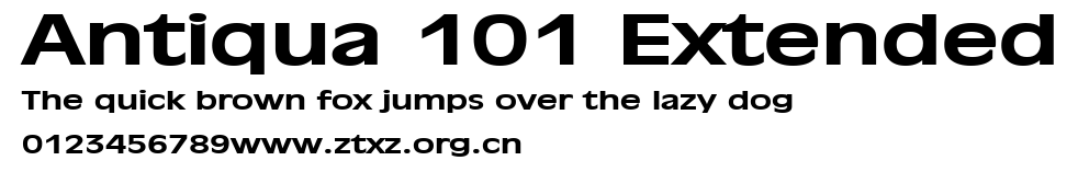 Antiqua 101 Extended.ttf