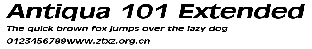 Antiqua 101 Extended.ttf