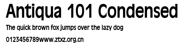 Antiqua 101 Condensed.ttf