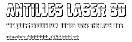 Antilles Laser 3D.ttf
