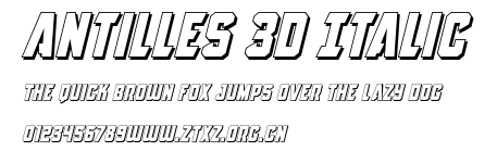 Antilles 3D Italic.ttf