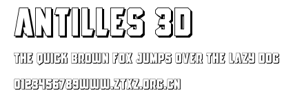 Antilles 3D.ttf