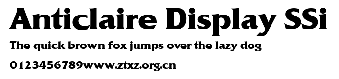Anticlaire Display SSi.ttf