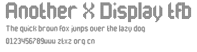 Another X Display tfb.ttf