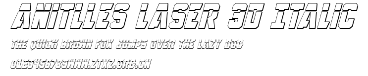 Anitlles Laser 3D Italic.ttf