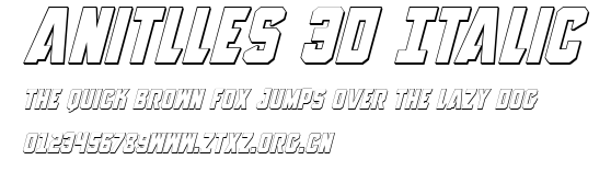 Anitlles 3D Italic.ttf