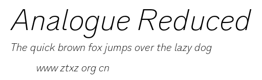 Analogue Reduced.otf