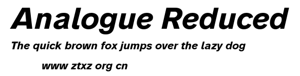 Analogue Reduced.otf