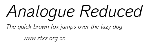Analogue Reduced.otf