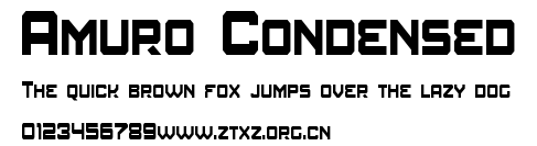Amuro Condensed.otf