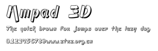 Ampad 3D.otf