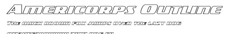 Americorps Outline.ttf