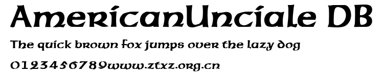 AmericanUnciale DB.ttf
