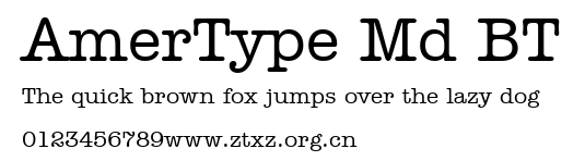 AmerType Md BT.ttf