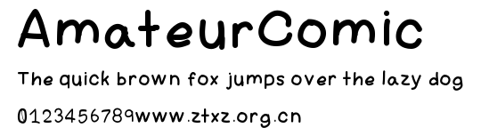 AmateurComic.ttf